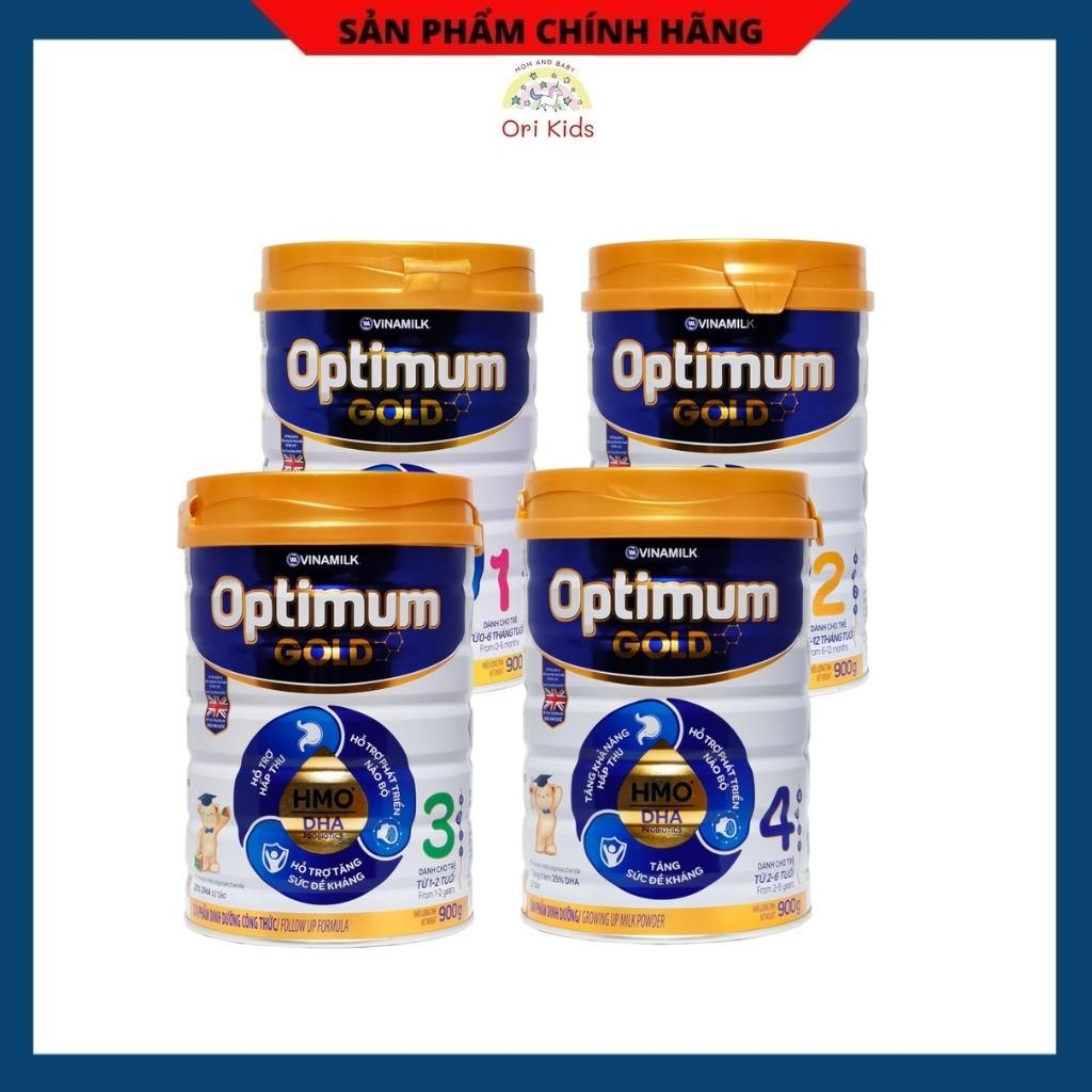 Sữa bột vinamilk optimum gold số 1,2,3,4 800g giúp bé phát triển trí não, tăng cân, tăng cường đề kháng ori kids