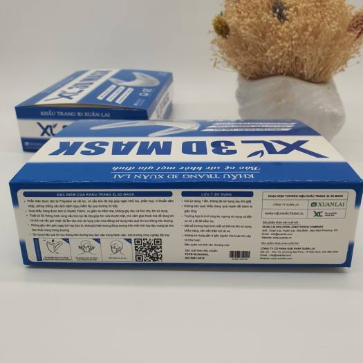 Hộp khẩu trang Xuân Lai 50 chiếc kháng khuẩn