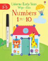 Usborne Wipe Clean Books (NEW TITLES)