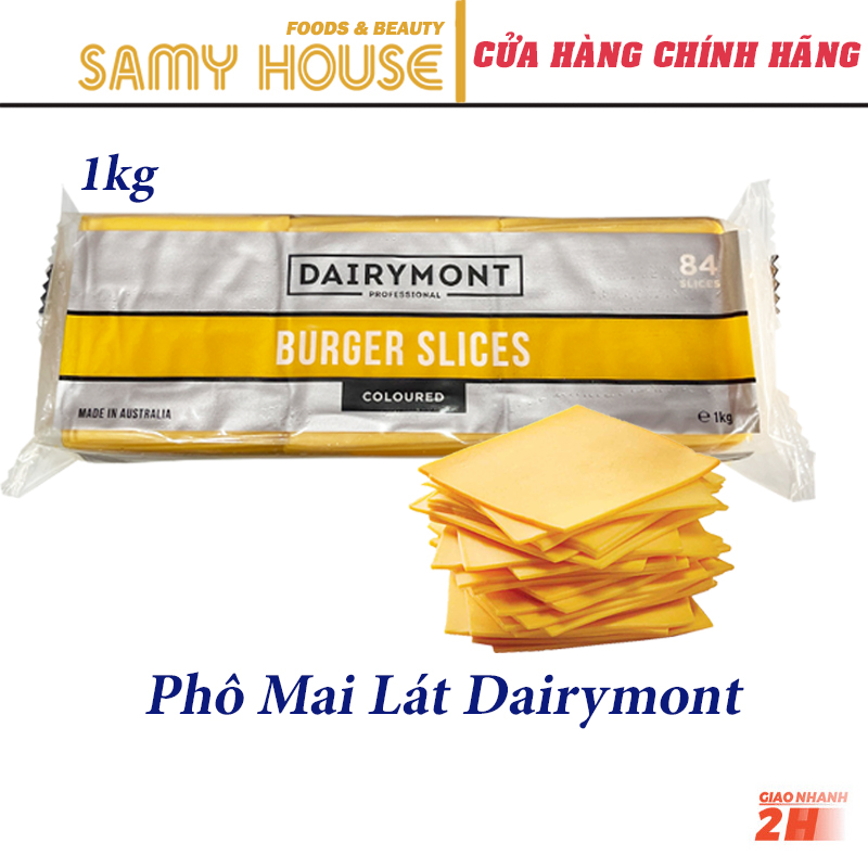 Phô Mai Lát Dairymont 1kg Nhập Khẩu Úc