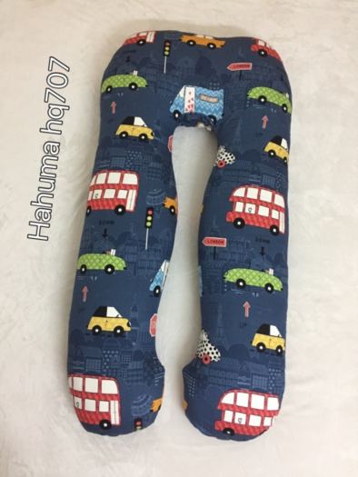 ✉◐✘ VỎ GỐI bà bầu bao áo gối chữ U vải cotton Hàn Quốc