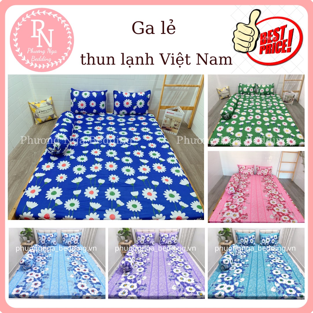 [HCM]Ga lẻ thun lạnh Việt Nam mẫu Hoa Cúc