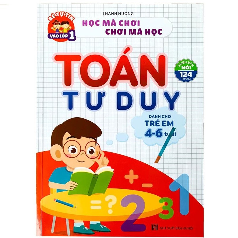 Sách - toán tư duy - dành cho trẻ em từ 4 - 6 tuổi