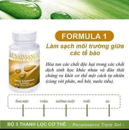 Bộ 3 thải độc tế bào và thanh lọc cơ thể RENAISSANCE TRIPLE SET của Siberian