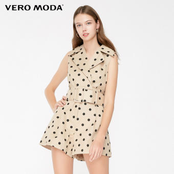 Vero Moda Thắt Lưng Nữ In Chấm Bi Quần Soóc Jumpsuit Trang Trí 319378505