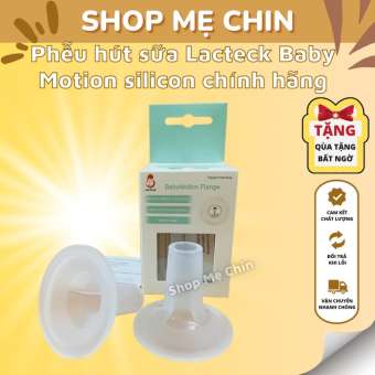 Phễu hút sữa Lacteck Baby Motion silicon chính hãng dùng cho máy hút sữa Medela Spectra Avent Unimom