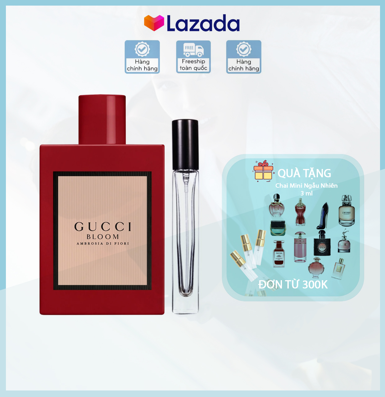 Nước Hoa Gucci Bloom Ambrosia di Fiori Eau de Parfum for Woman