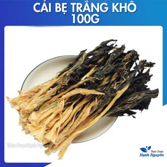 Cải bẹ trắng khô 100g (Cải bẹ trắng nấu canh) - Thảo Dược Hạnh Nguyên