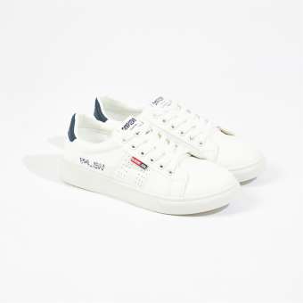 Giày Thể Thao Nam MWC 5449 - Giày Thể Thao Nam Màu Trắng, Sneaker Nam Cổ Thấp Năng Động Cá Tính