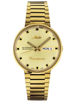 Đồng hồ Nam Commander Thụy Sỹ Cổ Máy Bọc Vàng 14k