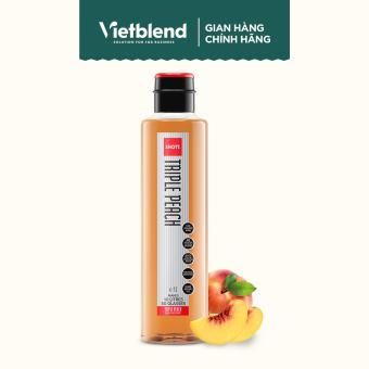 Syrup SHOTT vị Đào (Triple Peach) chai 1L