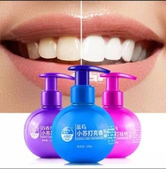 Kem đánh răng banking soda vị hoa quả làm trắng răng, Tẩy Vết Ố Vàng , Mảng Bám ,Vôi Răng BAKING SODA Vị Hoa Quả 220ML