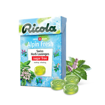 Kẹo thảo mộc Alpin Fresh hiệu Ricola 40g