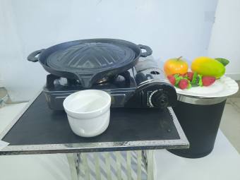 Vỉ nướng gang tròn (3 size) dùng cho bếp ga