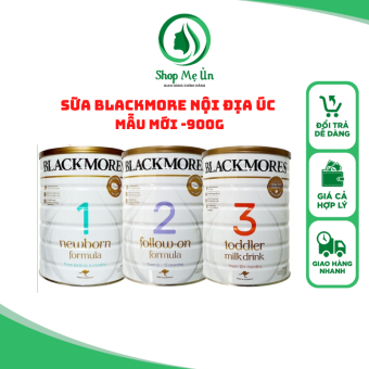 Sữa BLACKMORE 900gr  Úc Số 1,2,3  Date 2023 Tăng Cường Sức Đề Kháng, Tăng Cân Khỏe Mạnh, Tiêu Hóa Tốt, Chống Táo Bón-Shop Mẹ Ủn