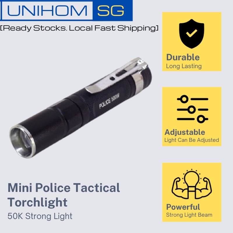 police 1000w flashlight