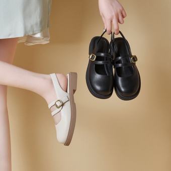 Giày Đốc 2 Quai Nữ Thời Trang Phong Cách Cổ Điển BB-0202
