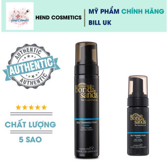 Self Tan Nâu Da tạm thời dạng bọt BONDI SANDS LIQUID GOLD TANNING FOAM (Bill Anh)