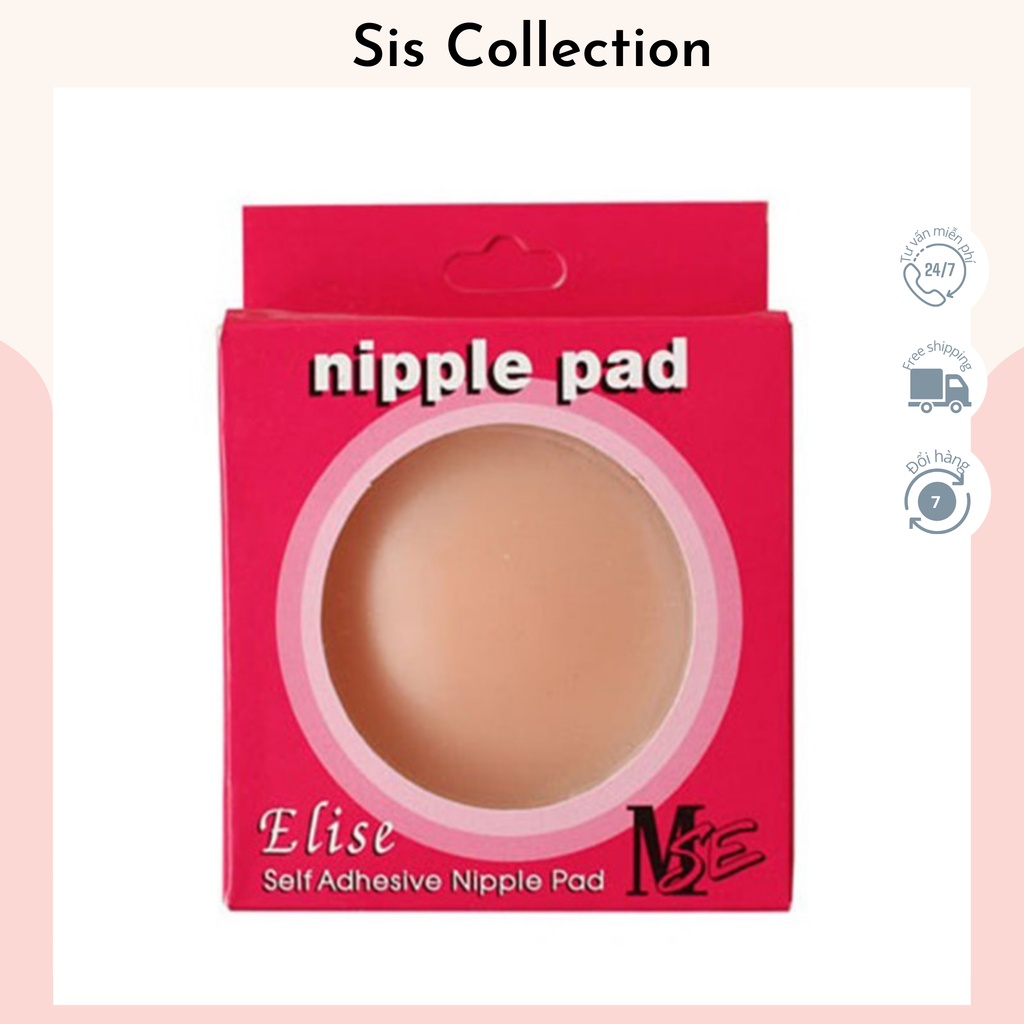 Miếng silicone dán đầu ngực, đầu ti - Nipple Pad