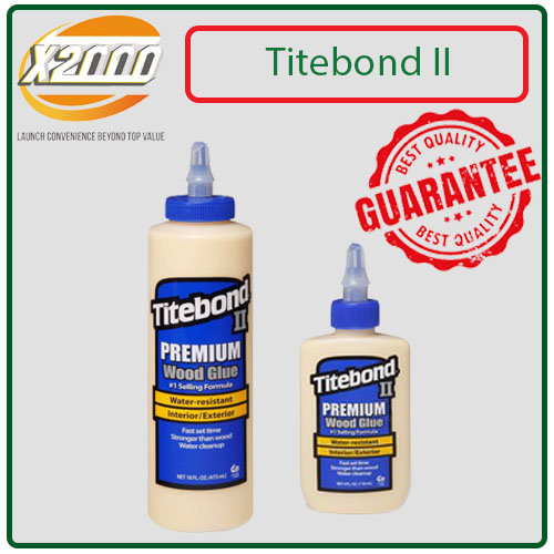 กาวงานไม้ กาวติดไม้ Titebond Original Wood Glue กาวลาเท็กซ์ กาว Latex ใช้ภายนอกขนาด กาวไม้ เกรดพรีเมี่ยมจาก USA (16Oz, 4Oz)