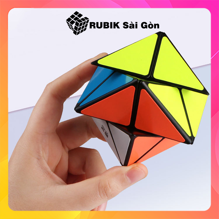 Rubik Biến Thể QiYi Dino X Cube Rubic Sáng Tạo Dễ Chơi Đẹp Mắt Xoay Trơn Tốc Độ Mượt Mà