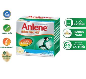 Sữa nước Anlene CONCENTRATE đậm đặc Lốc 4x125ml