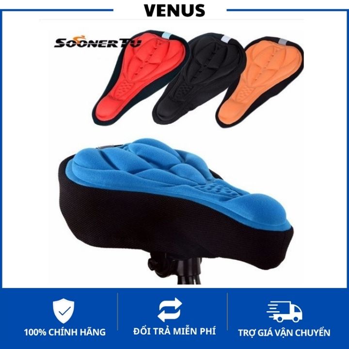 Bọc yên xe đạp xe đạp mềm 3d, đệm mông đi xe đạp 3d cao cấp