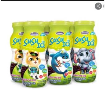Lốc 6 chai sữa chua uống SuSu IQ 80ml