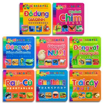 Sách: Combo Bé Khám Phá Môi Trường Xung Quanh (Trọn Bộ 8 Cuốn)