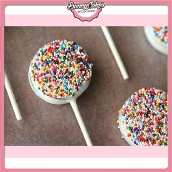 Kẹo trang trí bi màu - kẹo bông đường trang trí bánh kem 50g