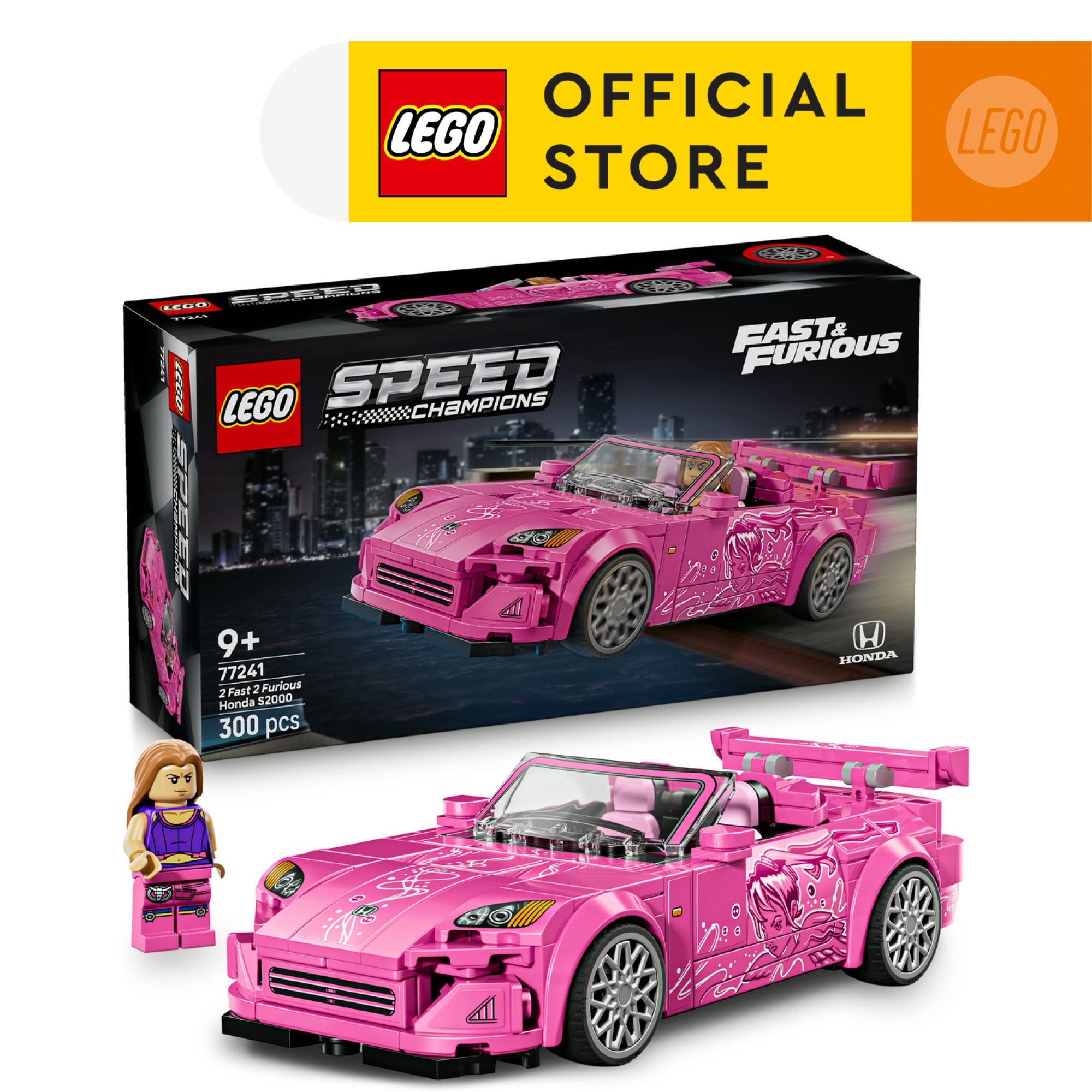 NEWラララ　２箱　エルセーヌ LEGO Technic 42210 2 Fast 2 Furious Nissan Skyline GT-R (R34) Car