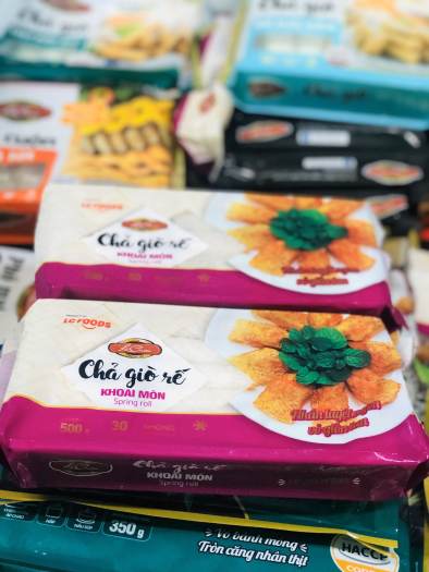 CHẢ GIÒ RẾ KHOAI MÔN LC 500G