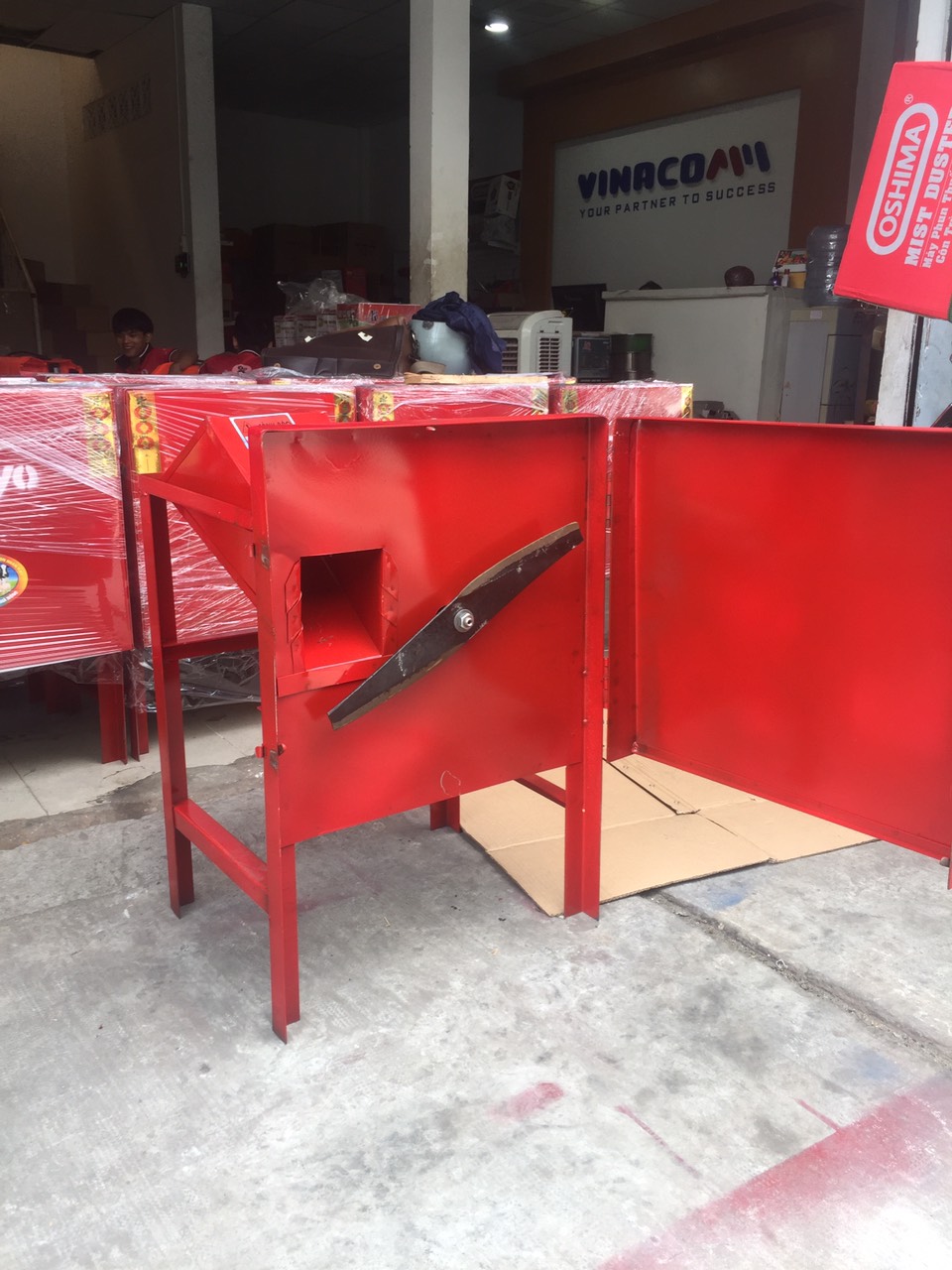 Máy băm cỏ voi rau bèo thái chuối đa năng 1.5kw (2hp - dây đồng)
