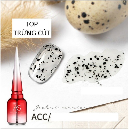 Top trứng cút as mã acc 15ml
