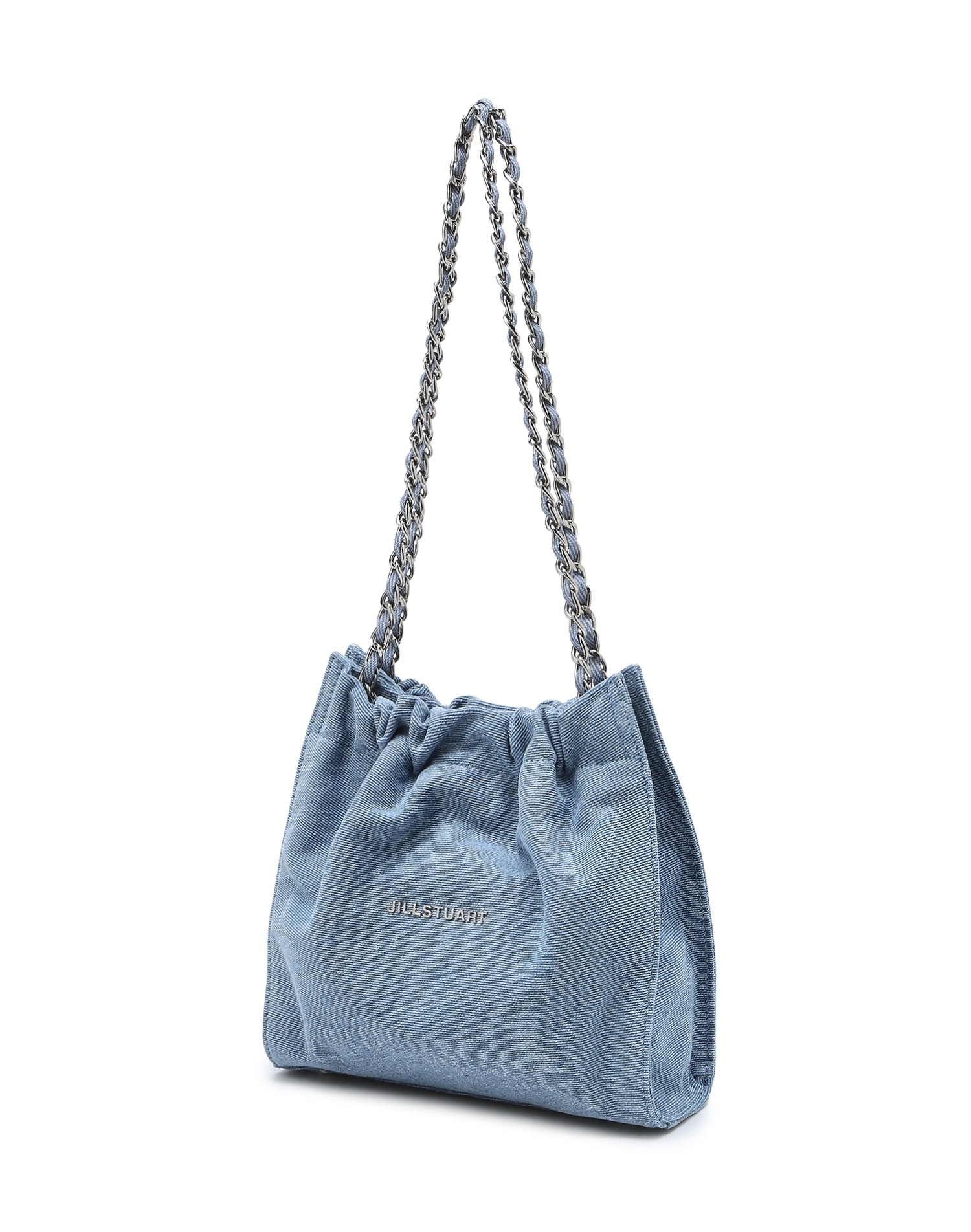 ★JILLSTUART★Coco Chain★Shoulder Bag S★DENIM★ JILLSTUART]☆COCO CHAIN DRAWSTRING CHAIN SHOULDER BAG M