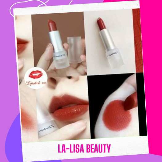 Son MAC Loud And Clear Vỏ Trắng Trong Mới Nhất 2021