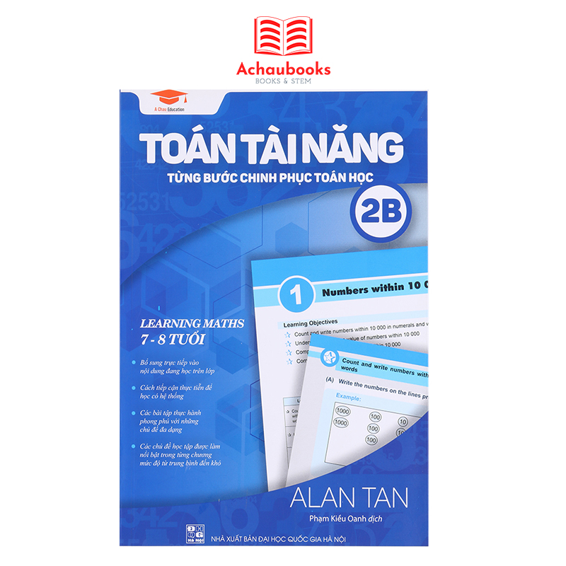 Sách - toán tài năng 2b - toán lớp 2 - á châu books