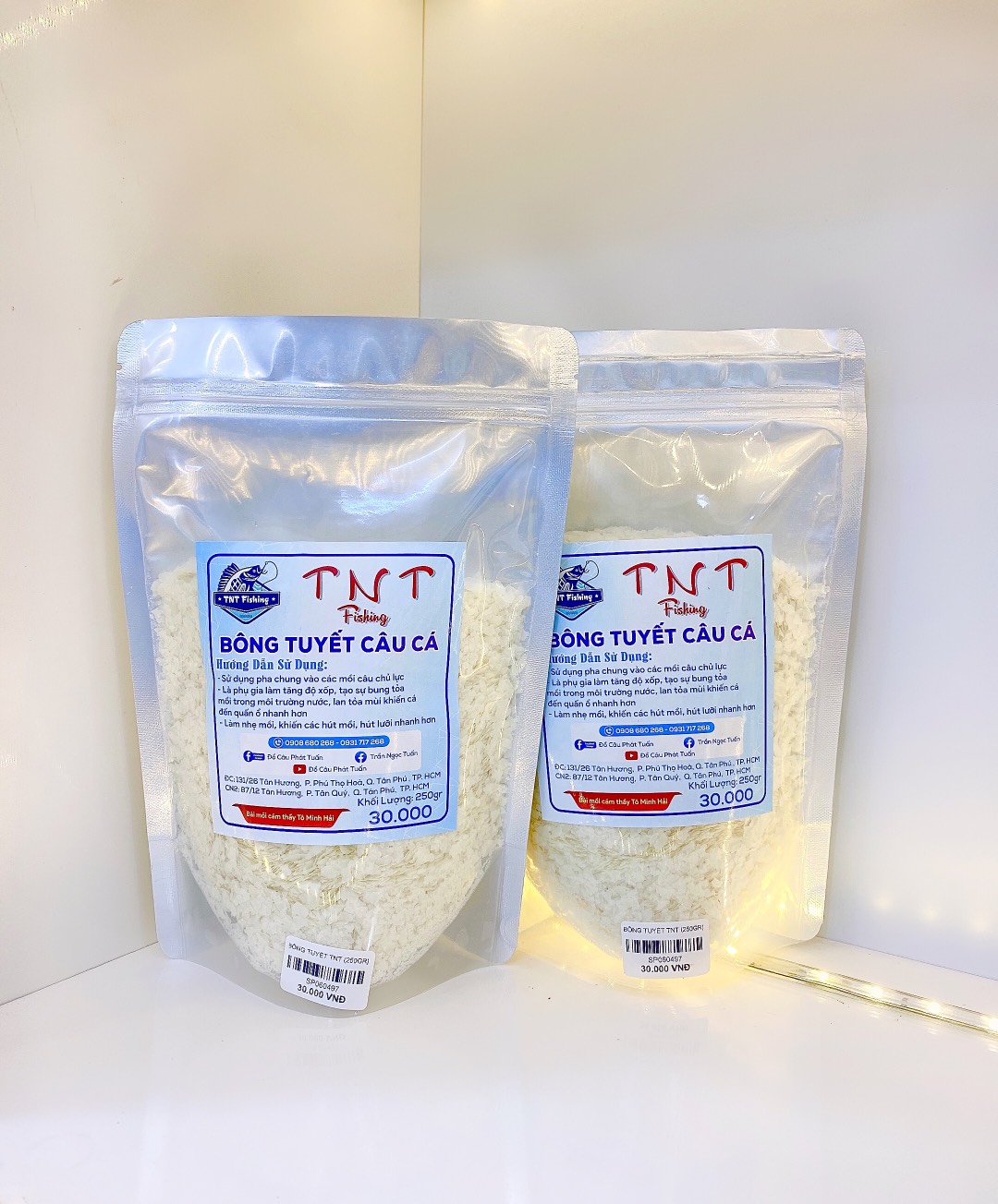 Bông tuyết tnt - bông tuyết câu cá