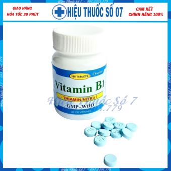Vitamin B1 Vinaphar màu xanh Lọ 100 viên