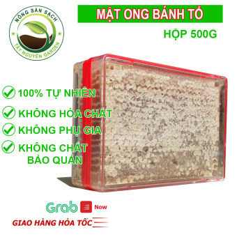 Mật ong BÁNH TỔ tươi nguyên sáp - mật ong nguyên sáp - nông sản sạch Tây Nguyên