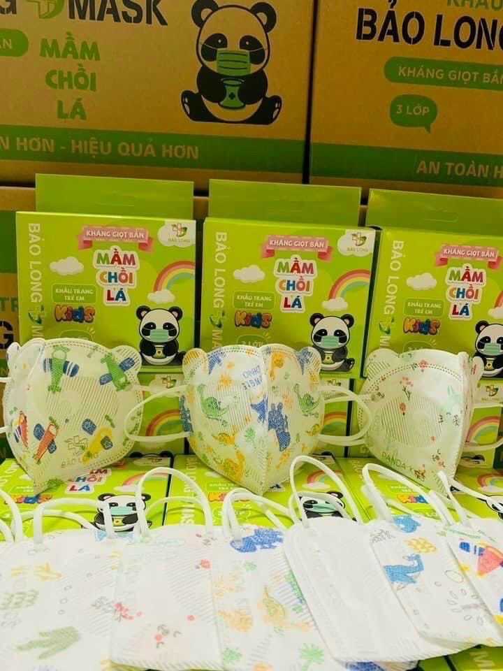 [GÓI 20 CÁI] KHẨU TRANG GẤU CHO BÉ TỪ 1-4 TUỔI