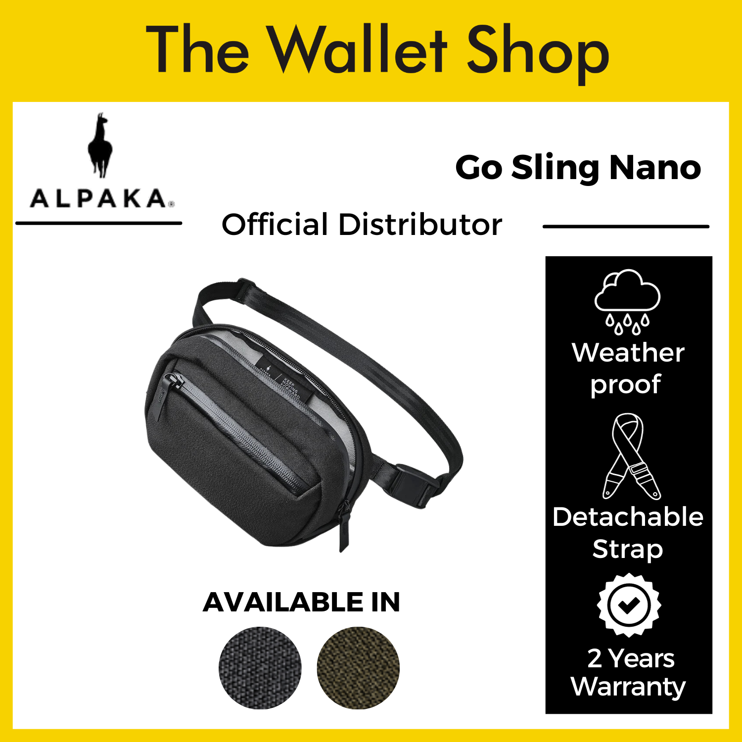 Alpaka Go Sling Lazada Singapore