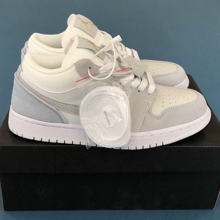 Giày thể thao jordan cổ thấp, jordan paris, jd1 low full box bill sc 99% full size nam nữ 36-44