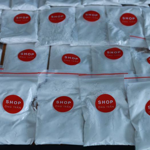 Bột phèn chua chưng cất, siêu mịn khử mùi hôi nách hôi chân Shop Ông Trần