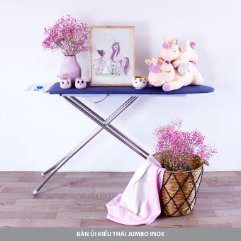 Bàn để ủi dạng đứng kiểu Thái Jumbo 01 Inox | Bàn là dạng đứng - Thái Jumbo 01 Inox Ironing board