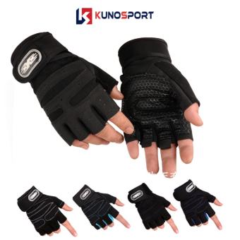 Găng tay tập gym, đi phượt dành cho cả nam và nữ, bao tay thể thao chống trơn trượt cao cấp có quấn cổ tay