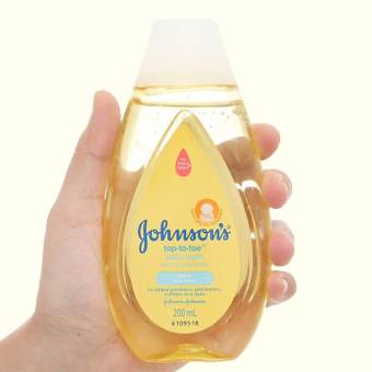 Sữa tắm gội Top to toe Johnson's Baby 200ML