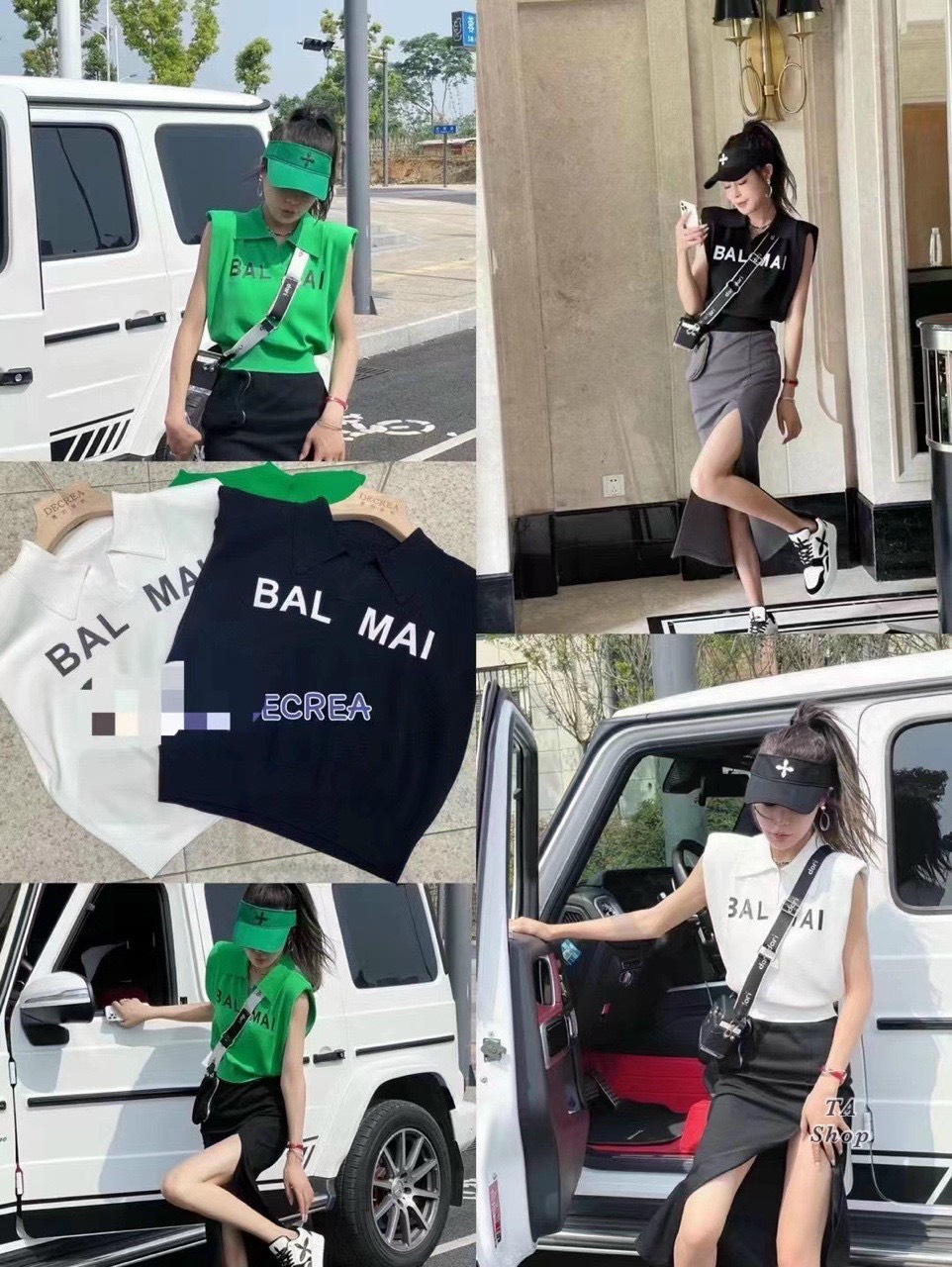 Áo len mongtoghi cổ bẻ tay hến năng động Balmal
