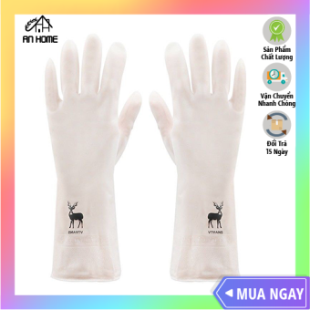 Găng Tay Cao Su Hình Con Hươu ANHOME, Găng Tay Cao Su Siêu Dai Siêu Bền