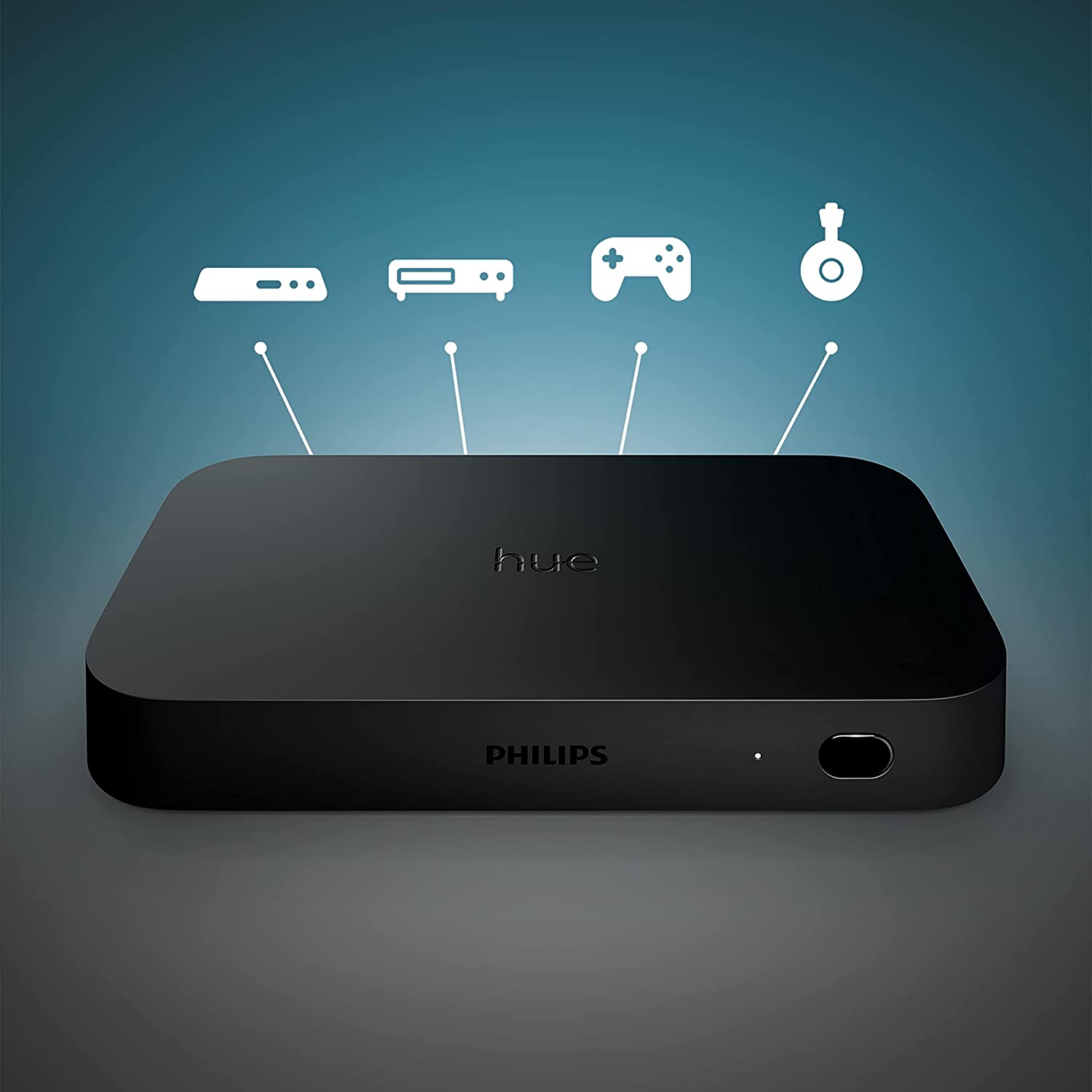 [2yr warranty] Philips HUE Play HDMI sync box / Smart Light control sync with TV · v55